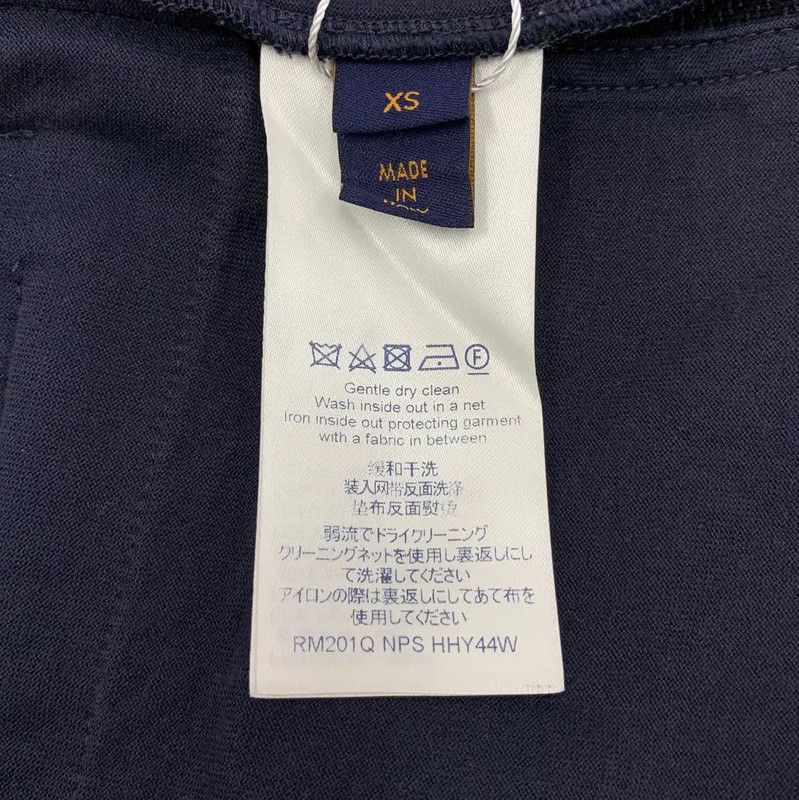 Louis Vuitton Louis Vuitton Women's XS Navy Casual Pants 0089 Size 22" - 7 Thumbnail
