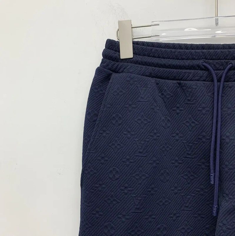 Louis Vuitton Louis Vuitton Women's XS Navy Casual Pants 0089 Size 22" - 3 Thumbnail
