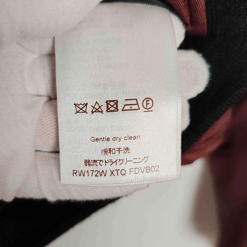 Louis Vuitton Louis Vuitton Burgundy Cotton Women's Jacket 0089 Size M / US 6-8 / IT 42-44 - 6 Thumbnail