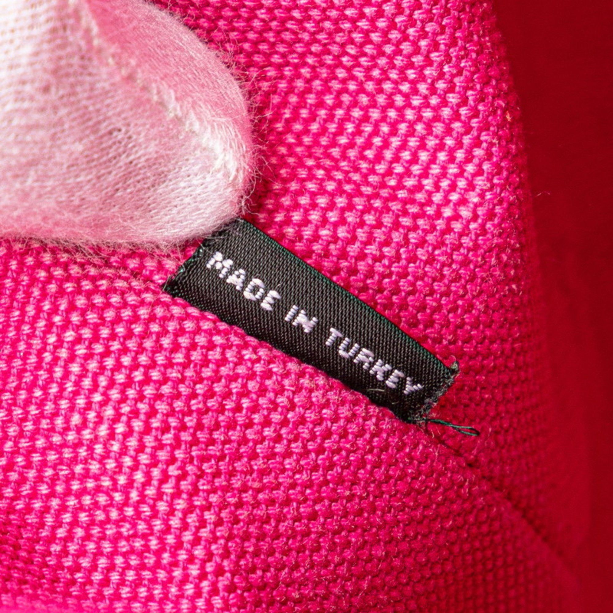 Prada Prada Triangle Logo Plate Mini Canapa Handbag/Shoulder Bag, 2-Way, B2439G, Pink Canvas, Women's Size ONE SIZE - 9 Thumbnail
