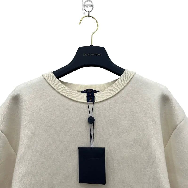 Louis Vuitton Louis Vuitton Women's White T-Shirt 0089 Size M / US 6-8 / IT 42-44 - 3 Thumbnail