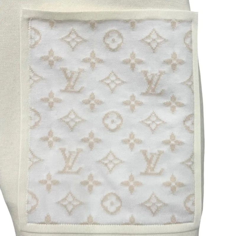 Louis Vuitton Louis Vuitton Women's White T-Shirt 0089 Size M / US 6-8 / IT 42-44 - 6 Thumbnail
