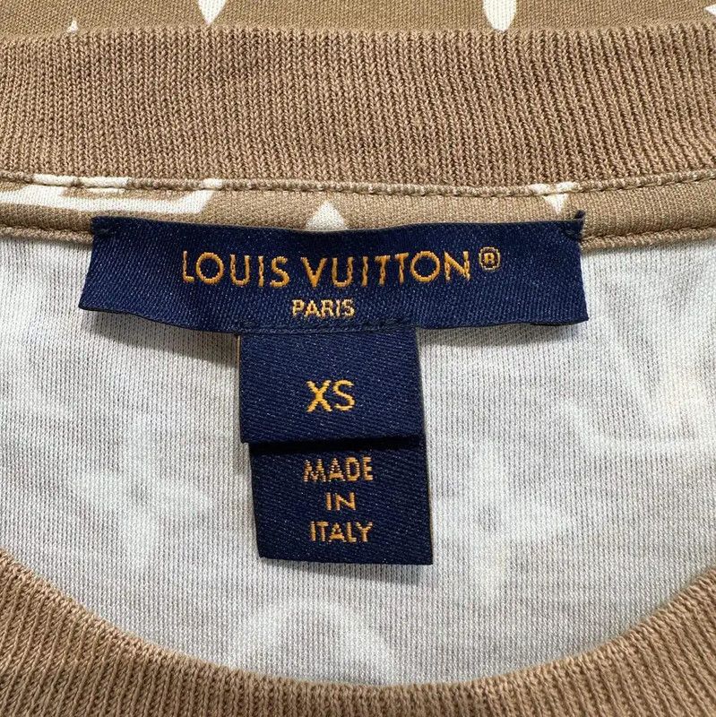 Louis Vuitton Louis Vuitton Brown Logo Short Sleeve T-Shirt 0089 Size XS / US 0-2 / IT 36-38 - 5 Thumbnail
