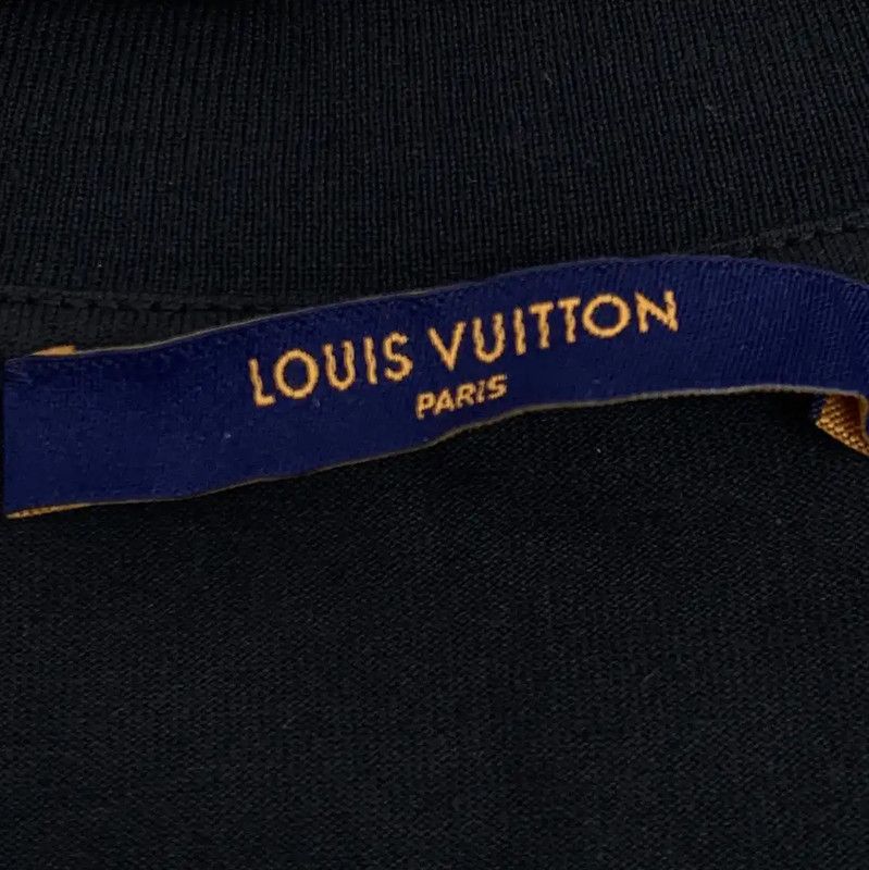 Louis Vuitton Louis Vuitton Black Cotton T-Shirt for Women 0089 Size S / US 4 / IT 40 - 5 Thumbnail