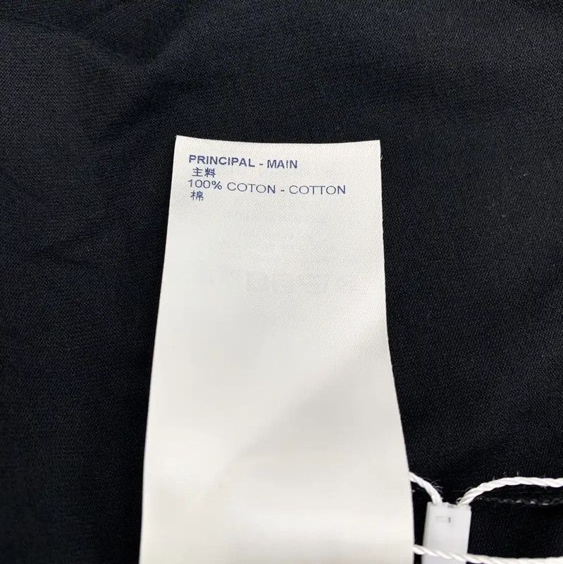 Louis Vuitton Louis Vuitton Black Cotton T-Shirt for Women 0089 Size S / US 4 / IT 40 - 7 Thumbnail