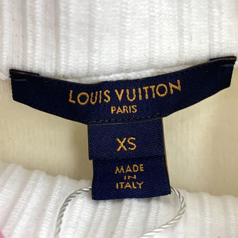 Louis Vuitton Louis Vuitton Women's XS White Sweatshirt 0089 Size XS / US 0-2 / IT 36-38 - 5 Thumbnail
