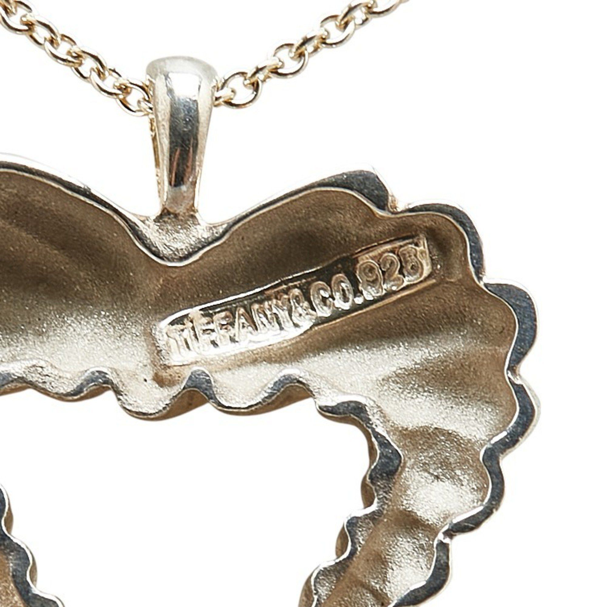 Tiffany Twisted Heart Necklace in 925 Sterling Silver for