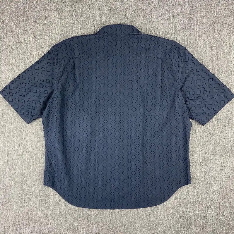 Louis Vuitton Louis Vuitton M Size Dark Gray Cotton Shirt 0089 Size M / US 6-8 / IT 42-44 - 2 Thumbnail