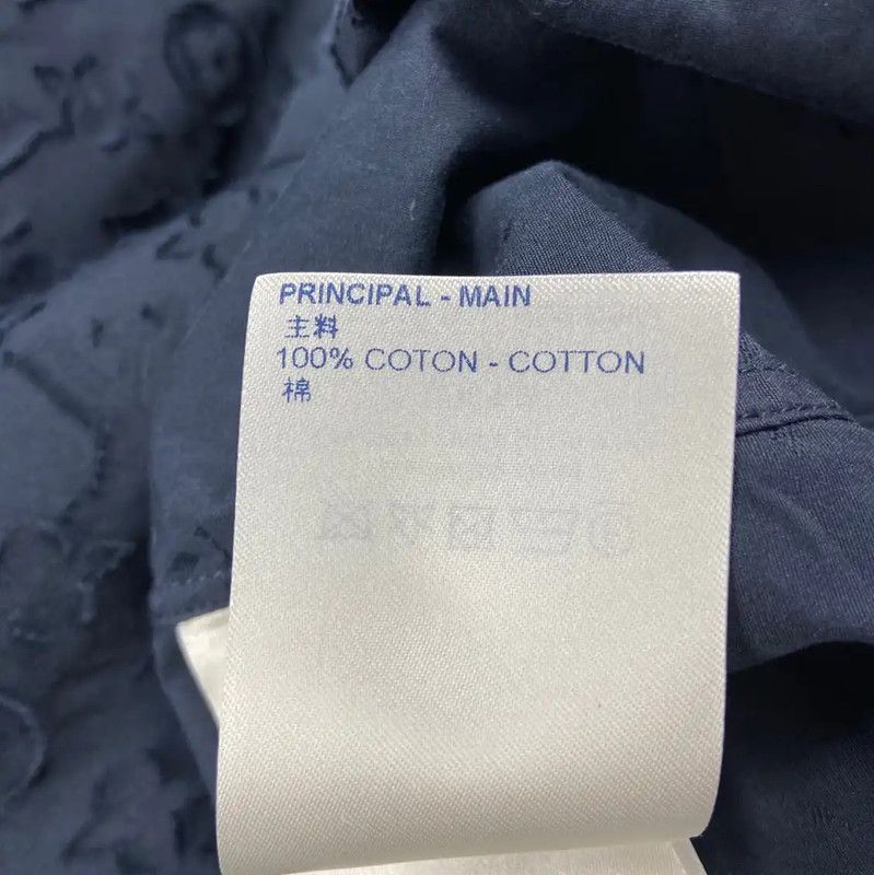 Louis Vuitton Louis Vuitton M Size Dark Gray Cotton Shirt 0089 Size M / US 6-8 / IT 42-44 - 7 Thumbnail