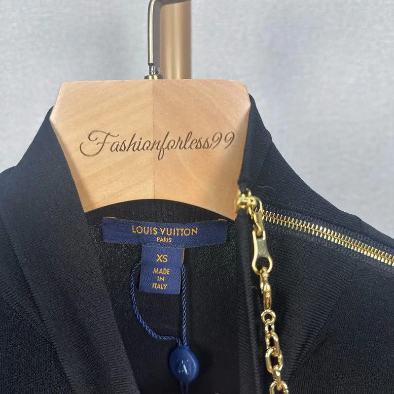 Louis Vuitton Louis Vuitton Women's Black Knit Turtleneck Sweater 0089 Size XS / US 0-2 / IT 36-38 - 3 Thumbnail