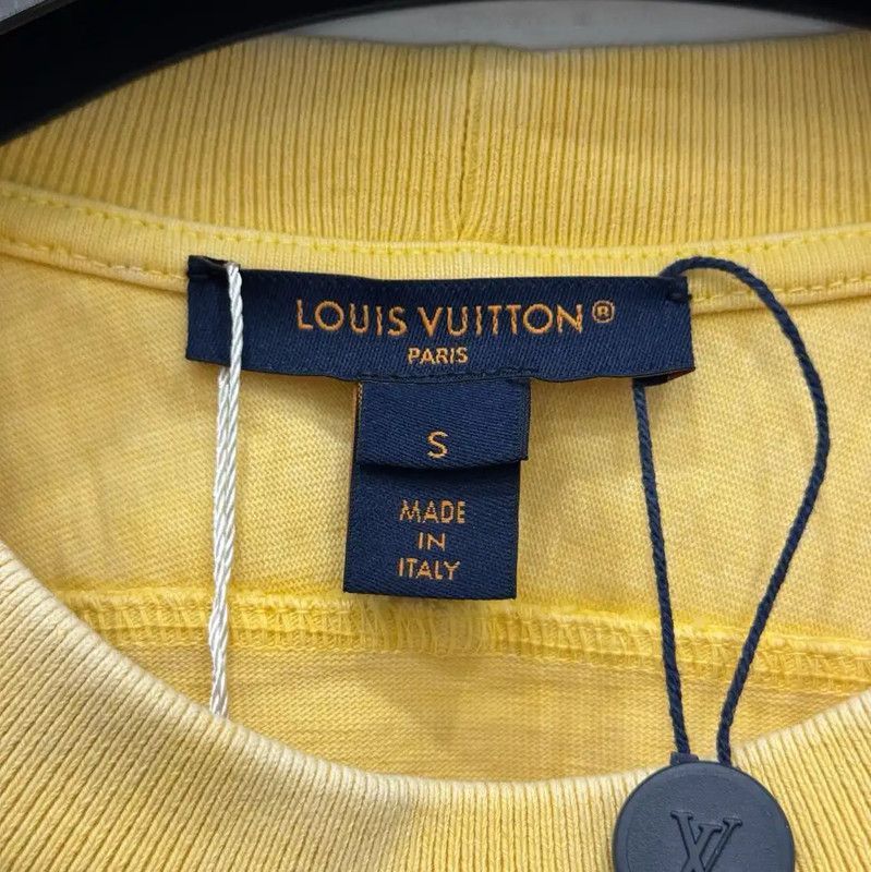 Louis Vuitton Louis Vuitton Yellow Ladies T-Shirt Size S 0089 Size S / US 4 / IT 40 - 5 Thumbnail