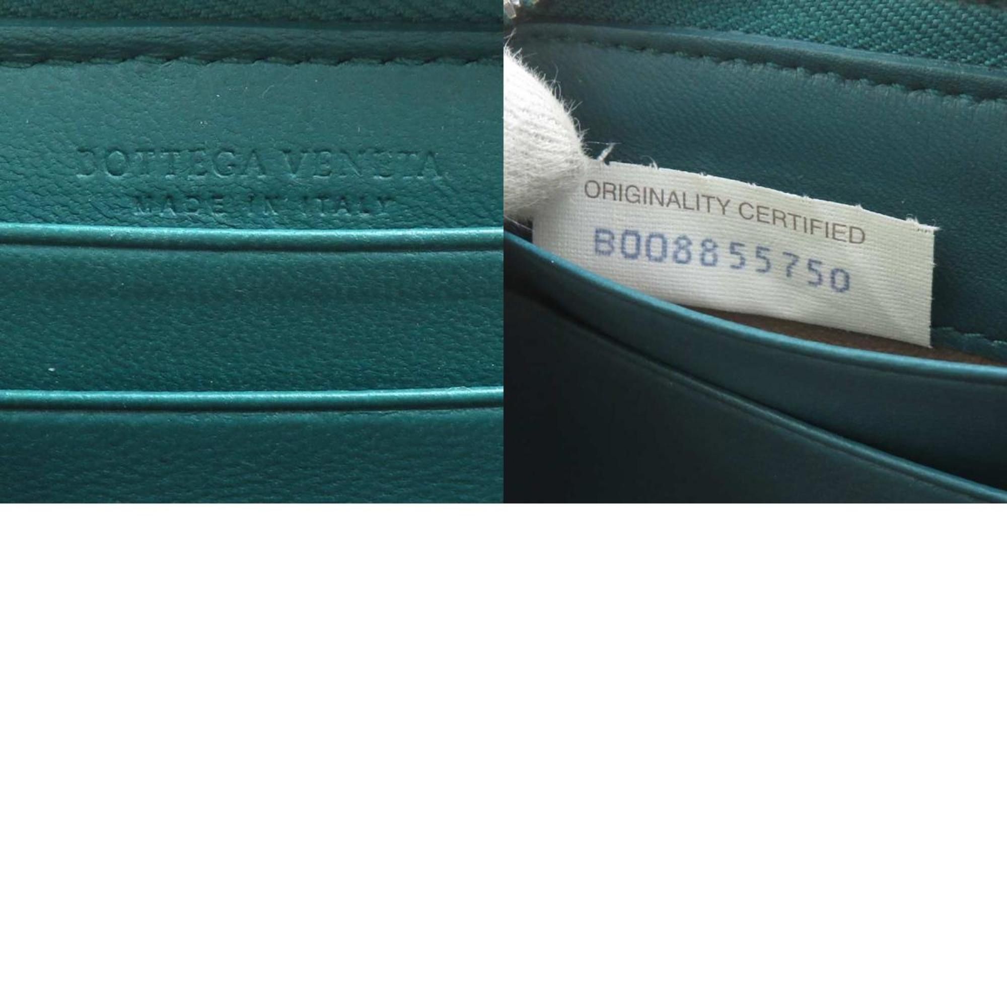 Bottega Veneta Bottega Veneta Men's Intrecciato Leather Wallet/Coin Case in Dark Green (e60879a) Size ONE SIZE - 5 Thumbnail