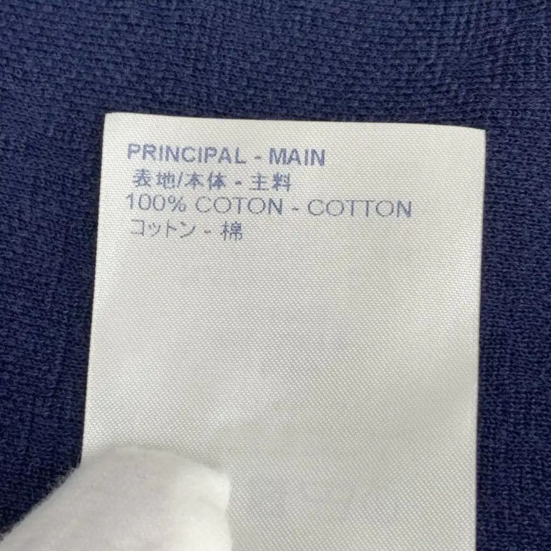 Louis Vuitton Louis Vuitton Navy Cotton T-Shirt for Women 0089 Size M / US 6-8 / IT 42-44 - 5 Thumbnail
