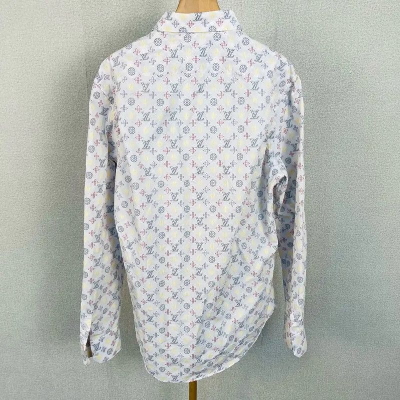 Louis Vuitton Louis Vuitton Colorful Cotton Shirt for Women 0089 Size XL / US 12-14 / IT 48-50 - 2 Thumbnail