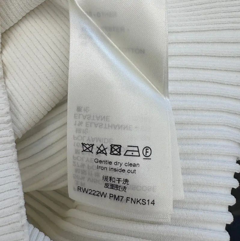 Louis Vuitton Louis Vuitton Women's White Knit Top 0089 Size S / US 4 / IT 40 - 5 Thumbnail