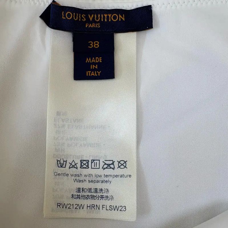 Louis Vuitton Louis Vuitton Women's Long Sleeve T-Shirt 0089 Size S / US 4 / IT 40 - 7 Thumbnail