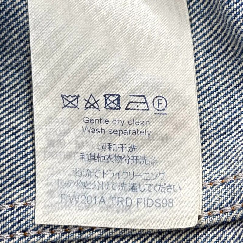 Louis Vuitton Louis Vuitton Blue Cotton Blend Women's Dress 0089 Size L / US 10 / IT 46 - 5 Thumbnail