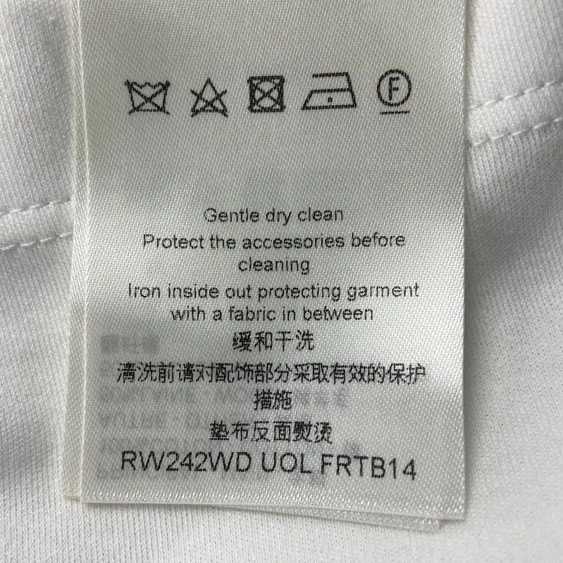 Louis Vuitton Louis Vuitton Women's Cotton T-Shirt in White 0089 Size M / US 6-8 / IT 42-44 - 6 Thumbnail