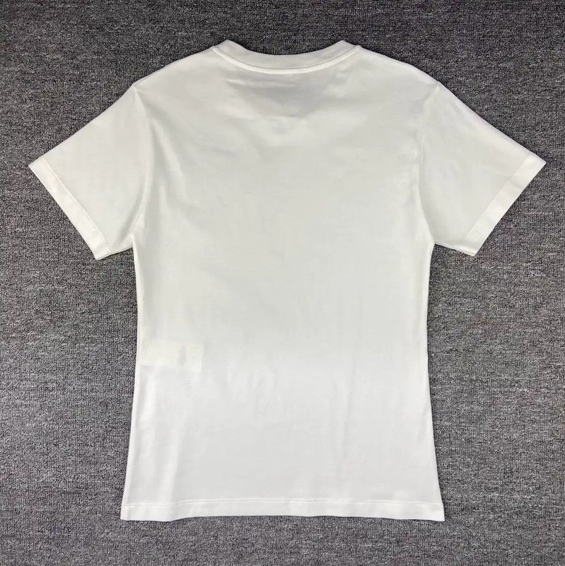 Louis Vuitton Louis Vuitton Women's Cotton T-Shirt in White 0089 Size M / US 6-8 / IT 42-44 - 2 Thumbnail