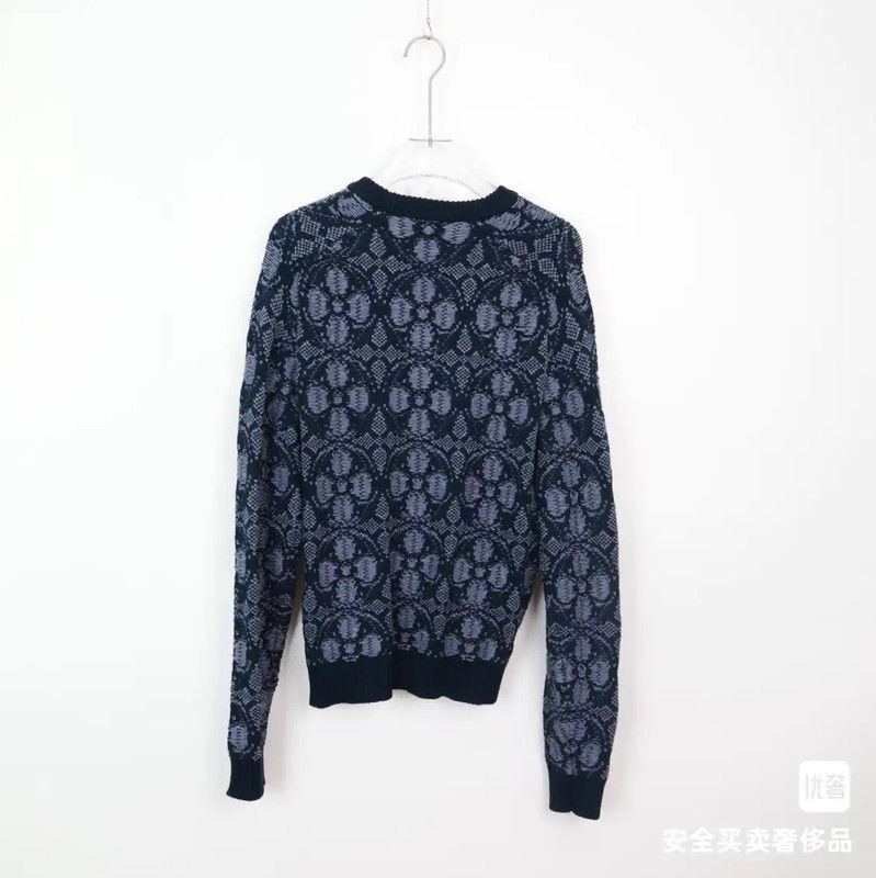 Louis Vuitton Louis Vuitton Black Women's Sweater Size S 0089 Size S / US 4 / IT 40 - 2 Thumbnail
