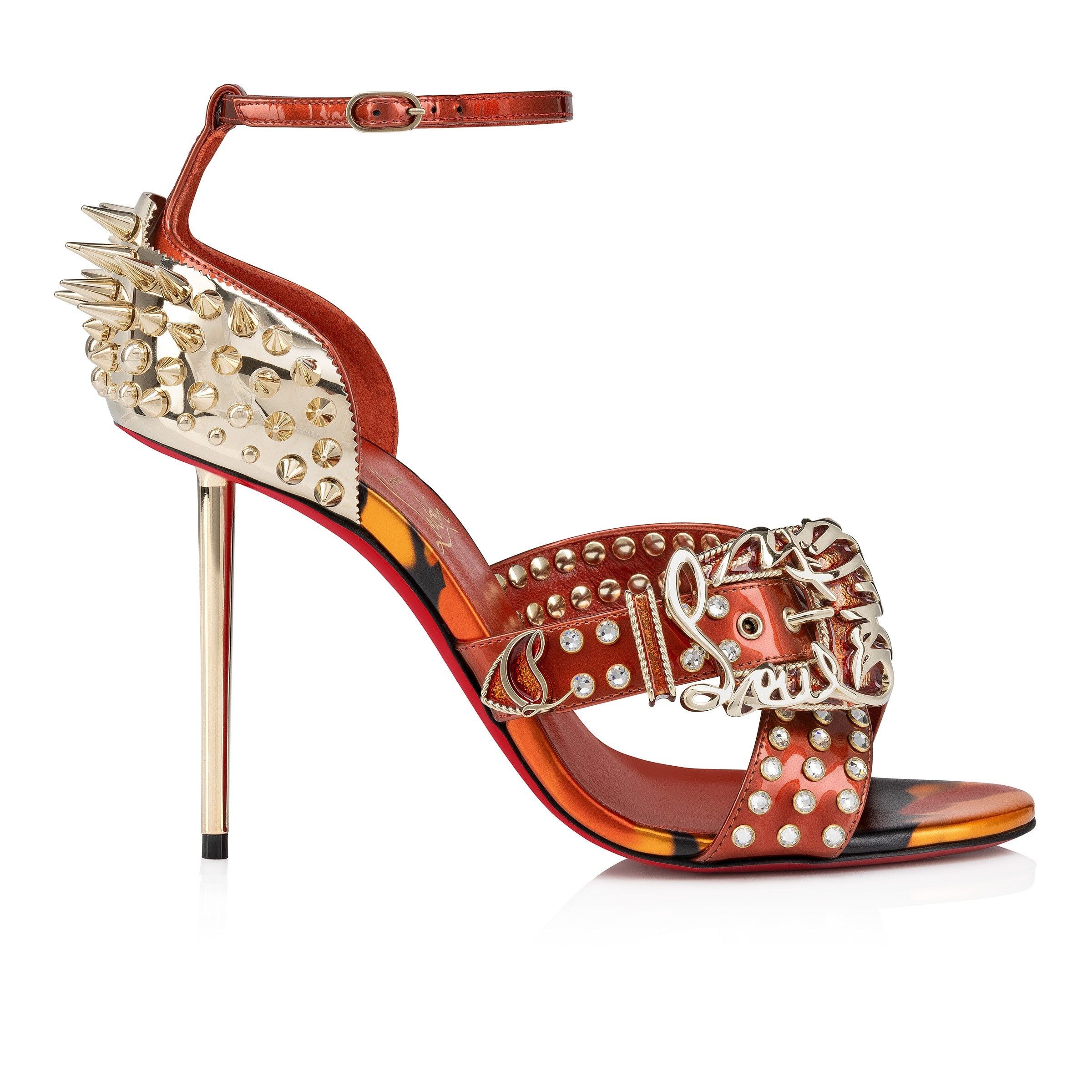 Christian Louboutin wosandal 100mm Size US 7 / IT 37 - 3 Thumbnail