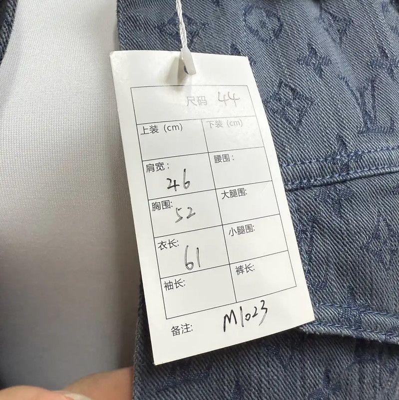 Louis Vuitton Louis Vuitton Denim Jacket for Women in Dark Blue 0089 Size M / US 6-8 / IT 42-44 - 5 Thumbnail