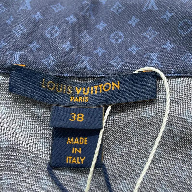 Louis Vuitton Louis Vuitton Multicolor Silk Women's Shirt 0089 Size S / US 4 / IT 40 - 3 Thumbnail