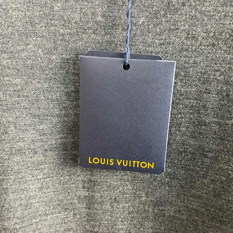 Louis Vuitton Louis Vuitton Grey Wool Women's Dress 0089 Size S / US 4 / IT 40 - 4 Thumbnail