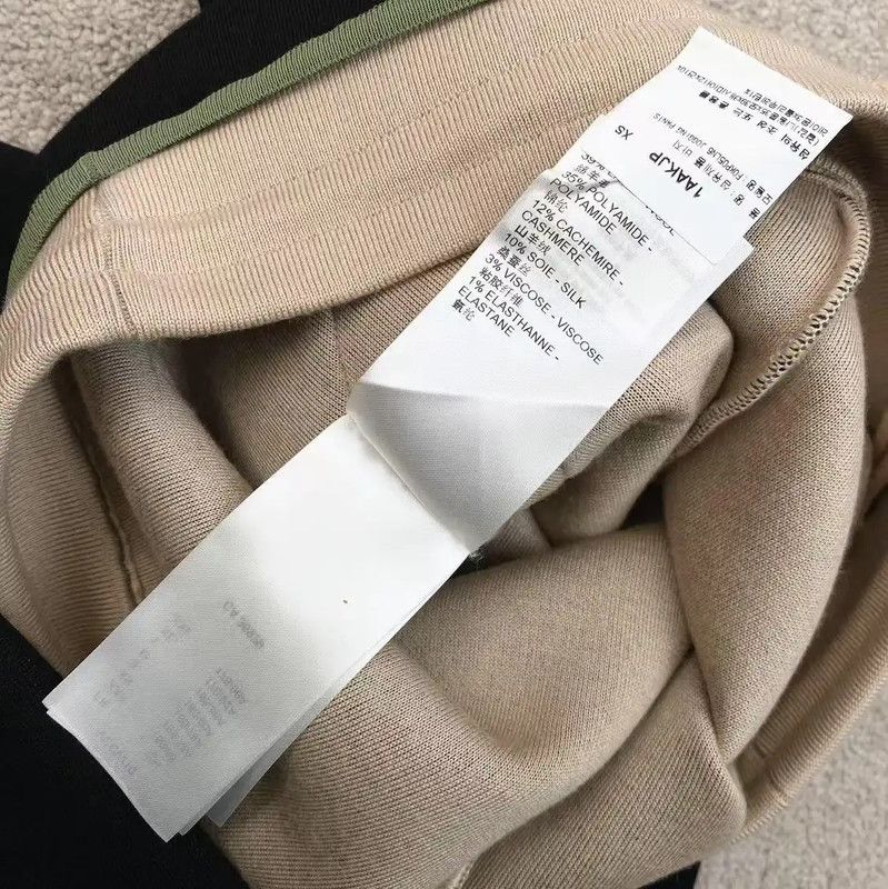 Louis Vuitton Louis Vuitton Multicolor Wool Women's Casual Pants 0089 Size 22" - 6 Thumbnail