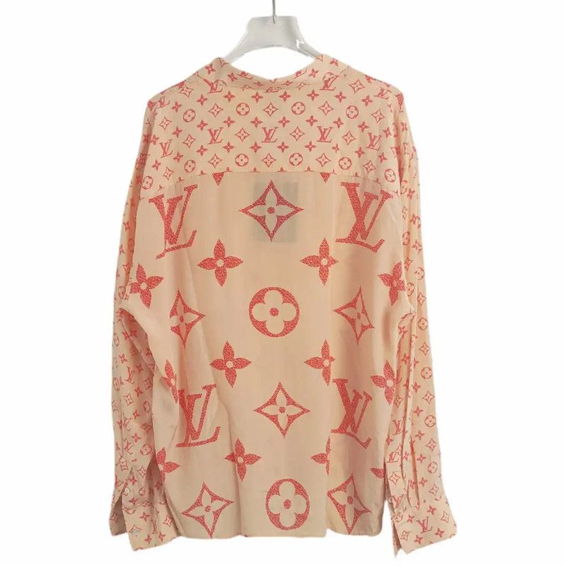 Louis Vuitton Louis Vuitton Colorful Silk Women’s Shirt 0089 Size M / US 6-8 / IT 42-44 - 2 Thumbnail