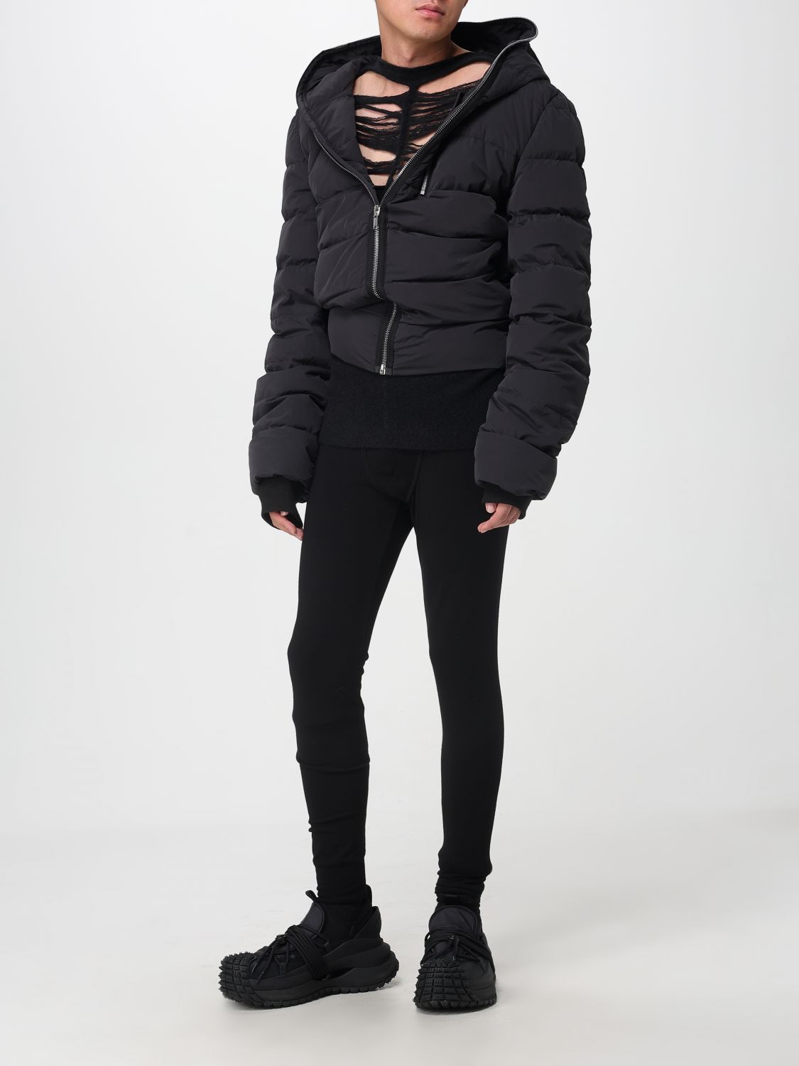 Rick Owens Rick Owens Sweater Men Black Size US M / EU 48-50 / 2 - 2 Thumbnail