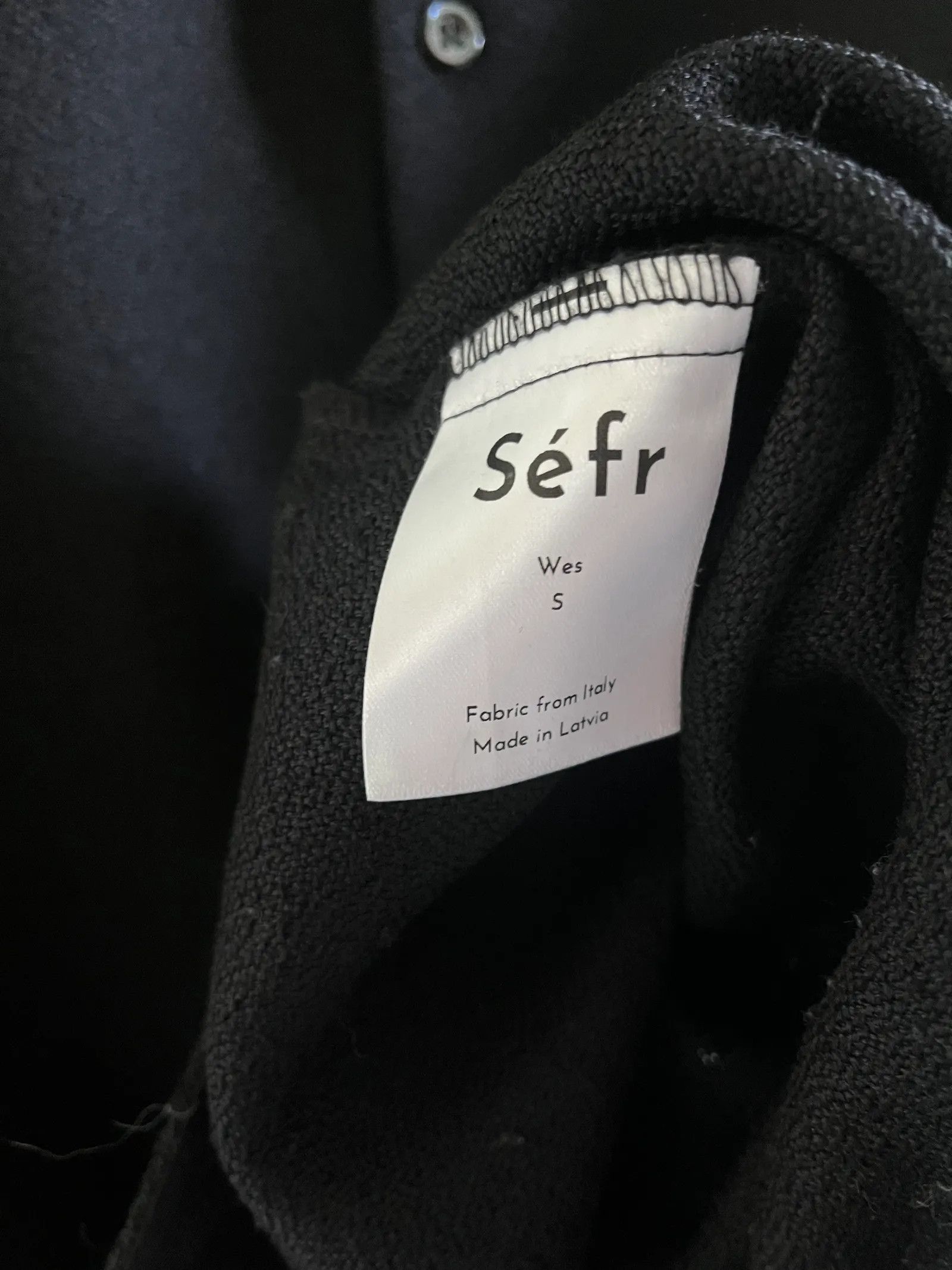 Sefr Séfr Wes Shirt Structured Coal Shirt Size US S / EU 44-46 / 1 - 5 Thumbnail