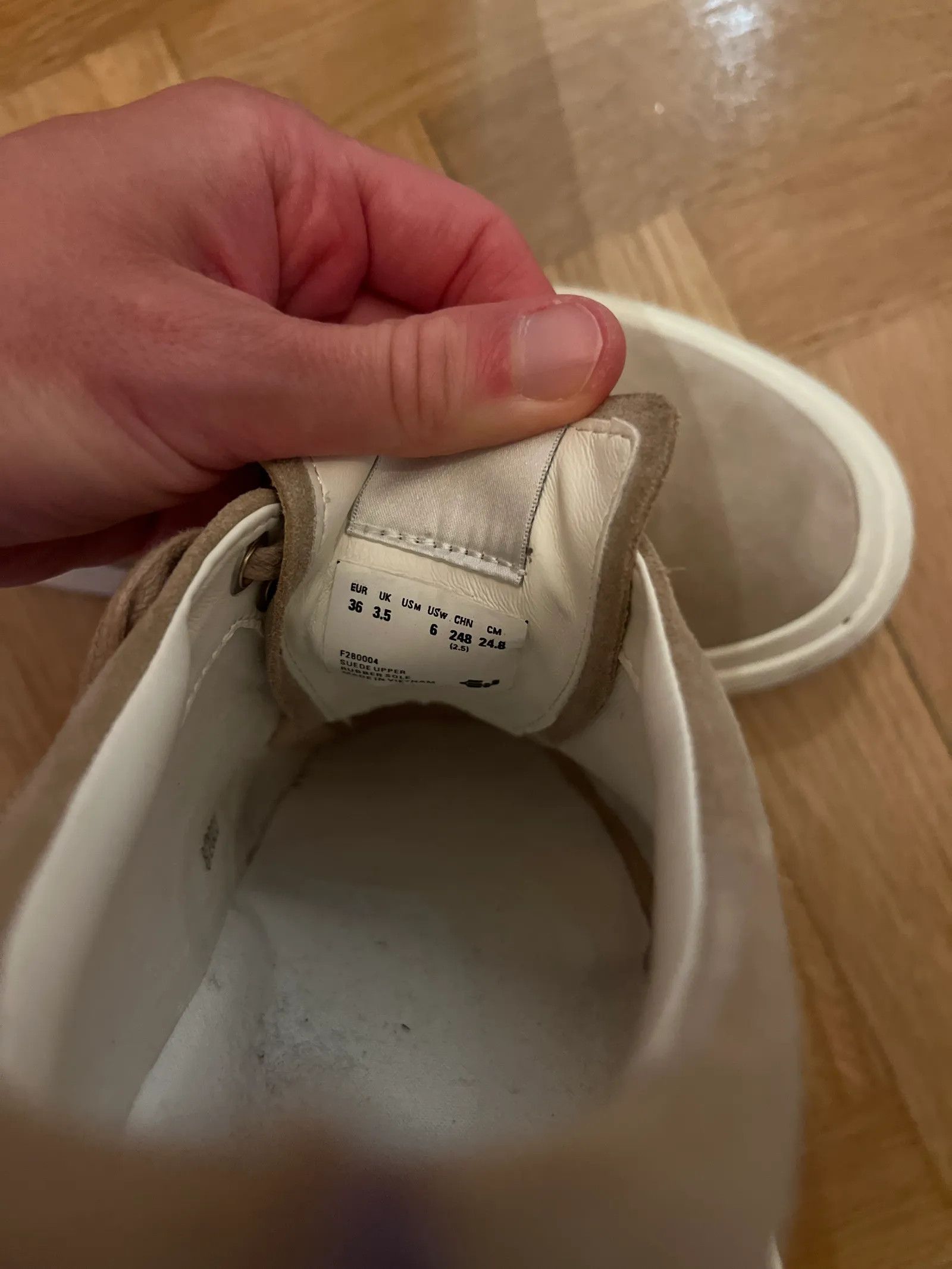 Eytys Eytys Mother II Suede Dune Sneakers Size US 6 / IT 36 - 3 Thumbnail