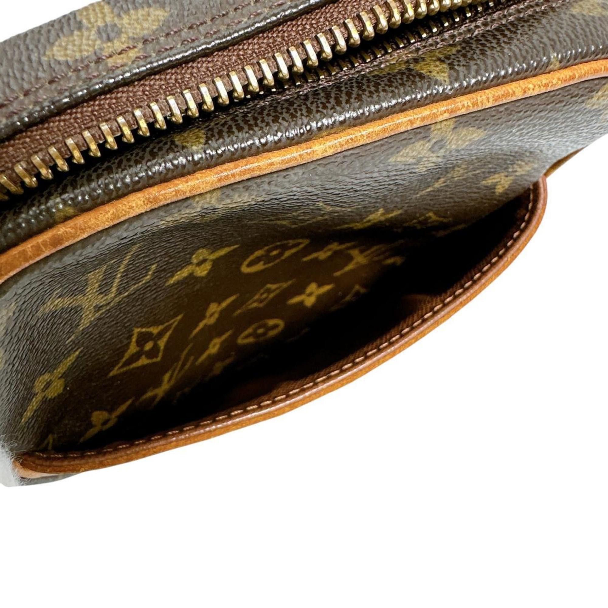 Louis Vuitton Louis Vuitton Monogram Danube Shoulder Bag in Canvas, M45266, Brown Size ONE SIZE - 11 Thumbnail