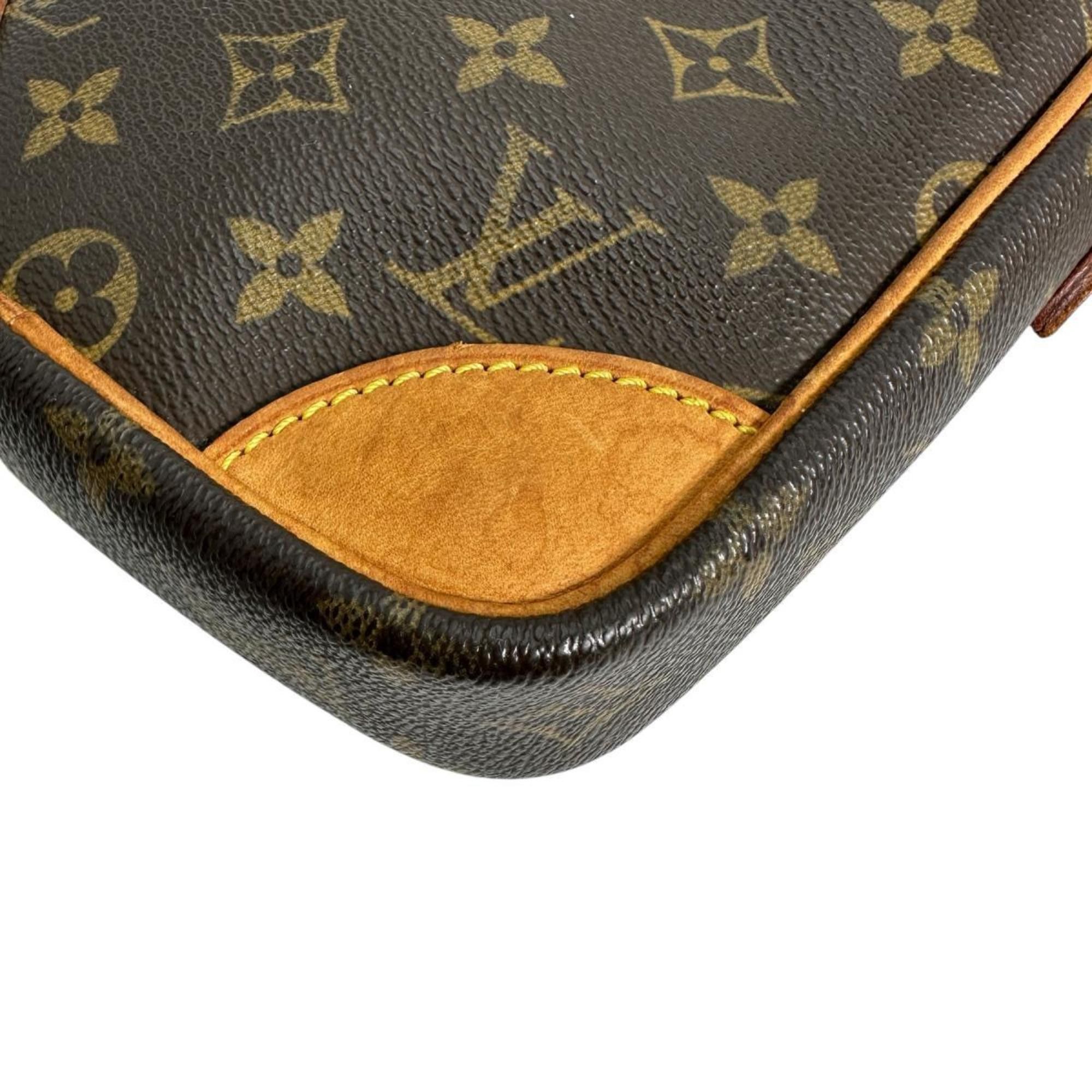 Louis Vuitton Louis Vuitton Monogram Danube Shoulder Bag in Canvas, M45266, Brown Size ONE SIZE - 9 Thumbnail