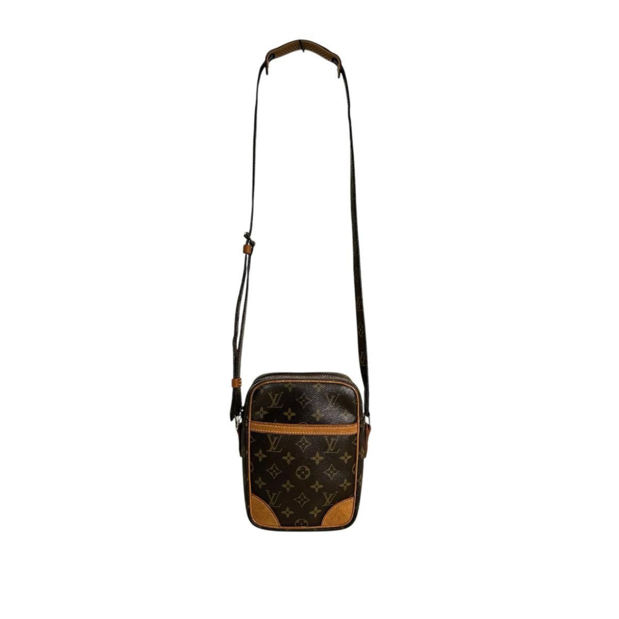 Louis Vuitton Louis Vuitton Monogram Danube Shoulder Bag in Canvas, M45266, Brown Size ONE SIZE - 3 Thumbnail