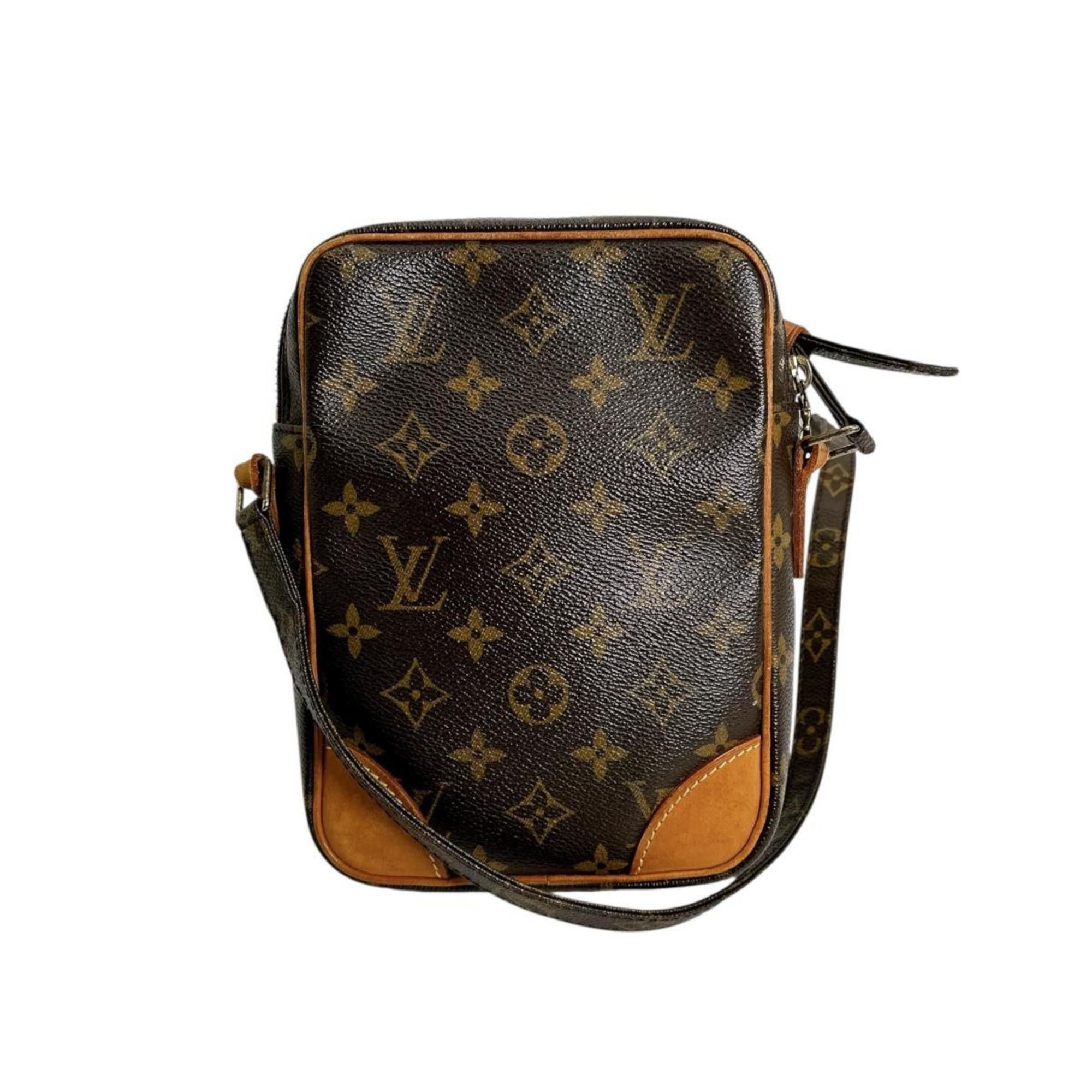 Louis Vuitton Louis Vuitton Monogram Danube Shoulder Bag in Canvas, M45266, Brown Size ONE SIZE - 2 Thumbnail