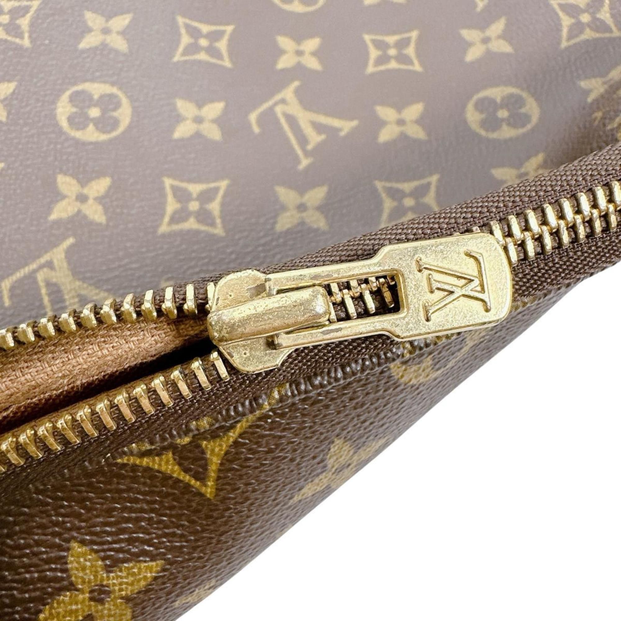 Louis Vuitton Louis Vuitton Monogram Ballade Shoulder Bag in Canvas, M51112, Brown Size ONE SIZE - 14 Thumbnail