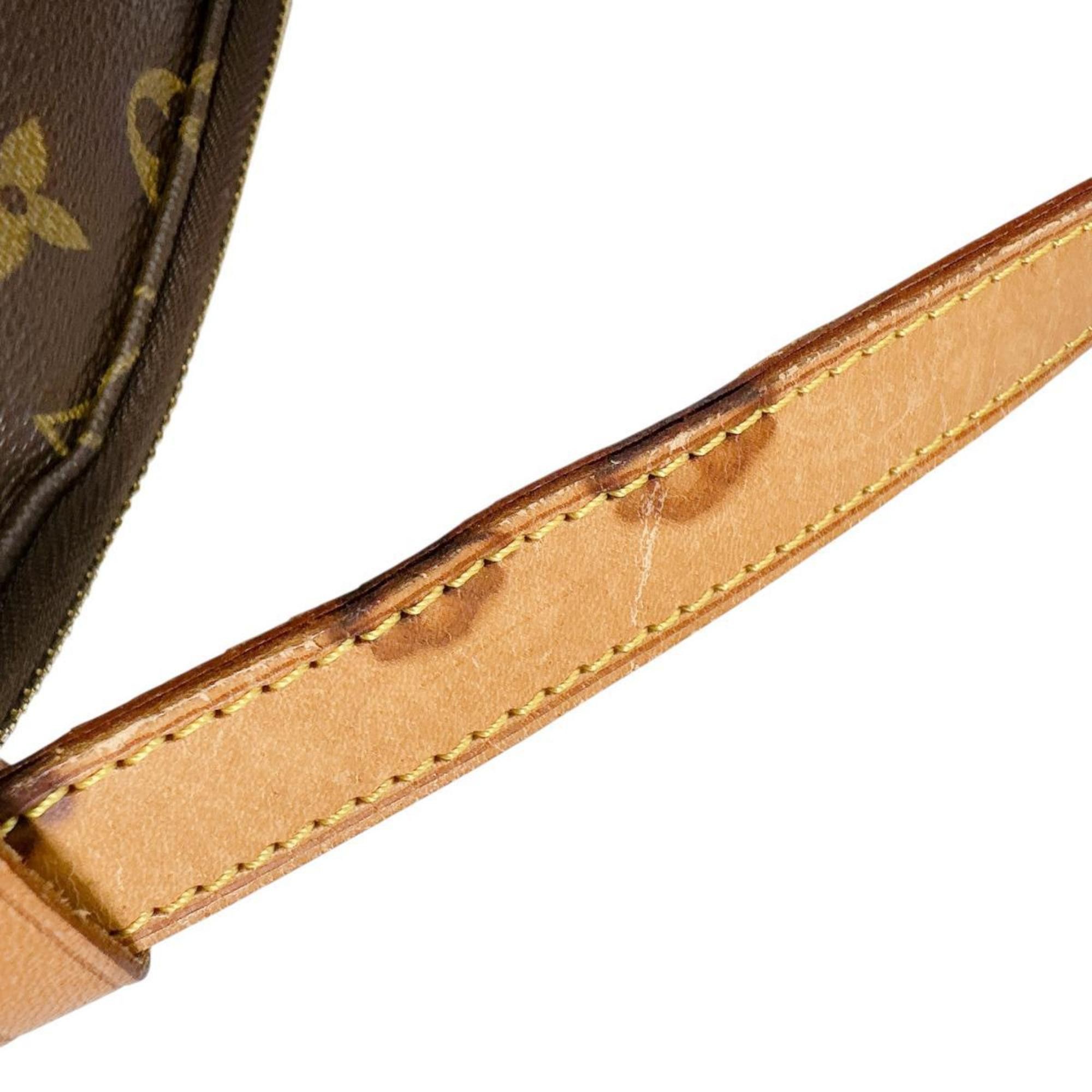 Louis Vuitton Louis Vuitton Monogram Ballade Shoulder Bag in Canvas, M51112, Brown Size ONE SIZE - 11 Thumbnail