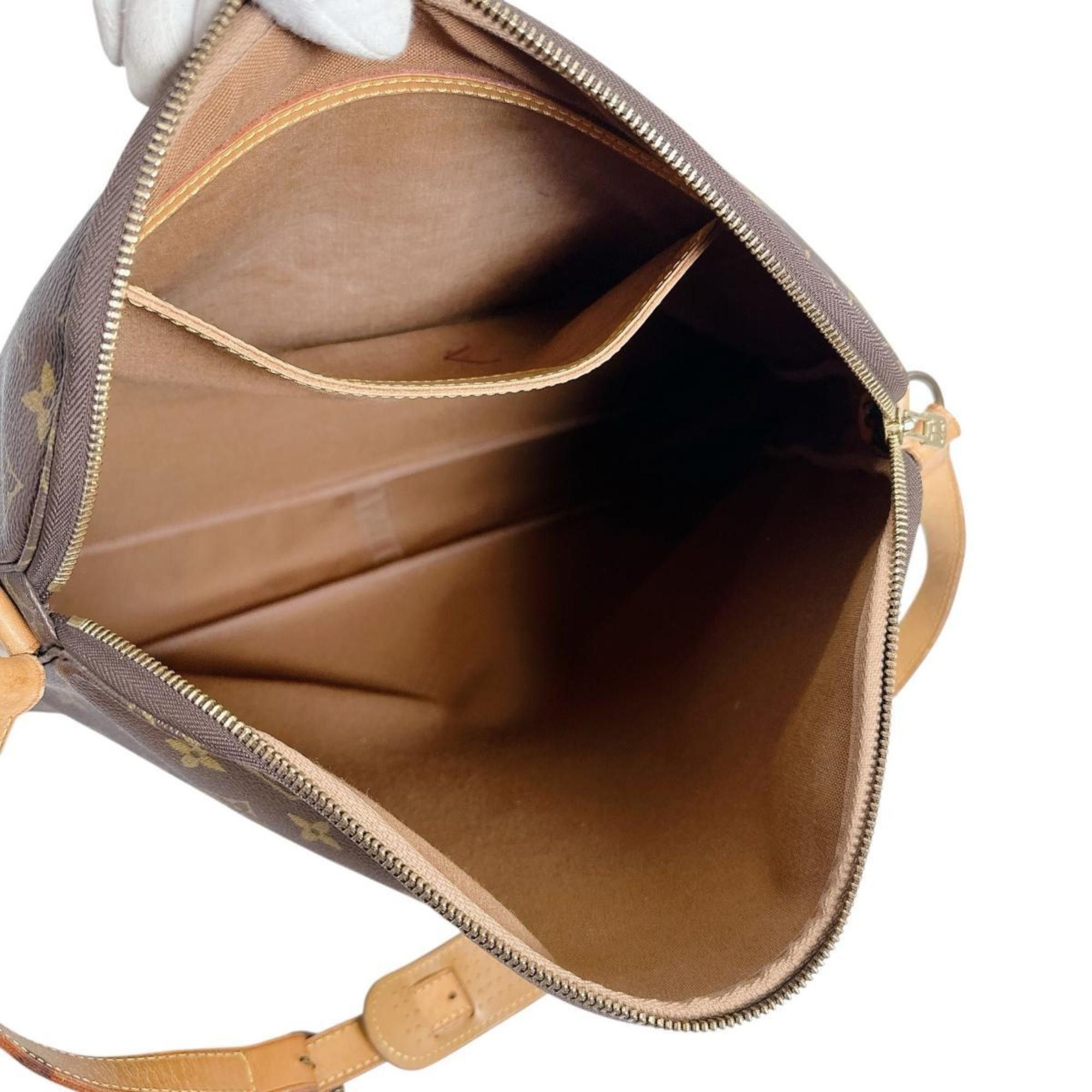Louis Vuitton Louis Vuitton Monogram Ballade Shoulder Bag in Canvas, M51112, Brown Size ONE SIZE - 12 Thumbnail