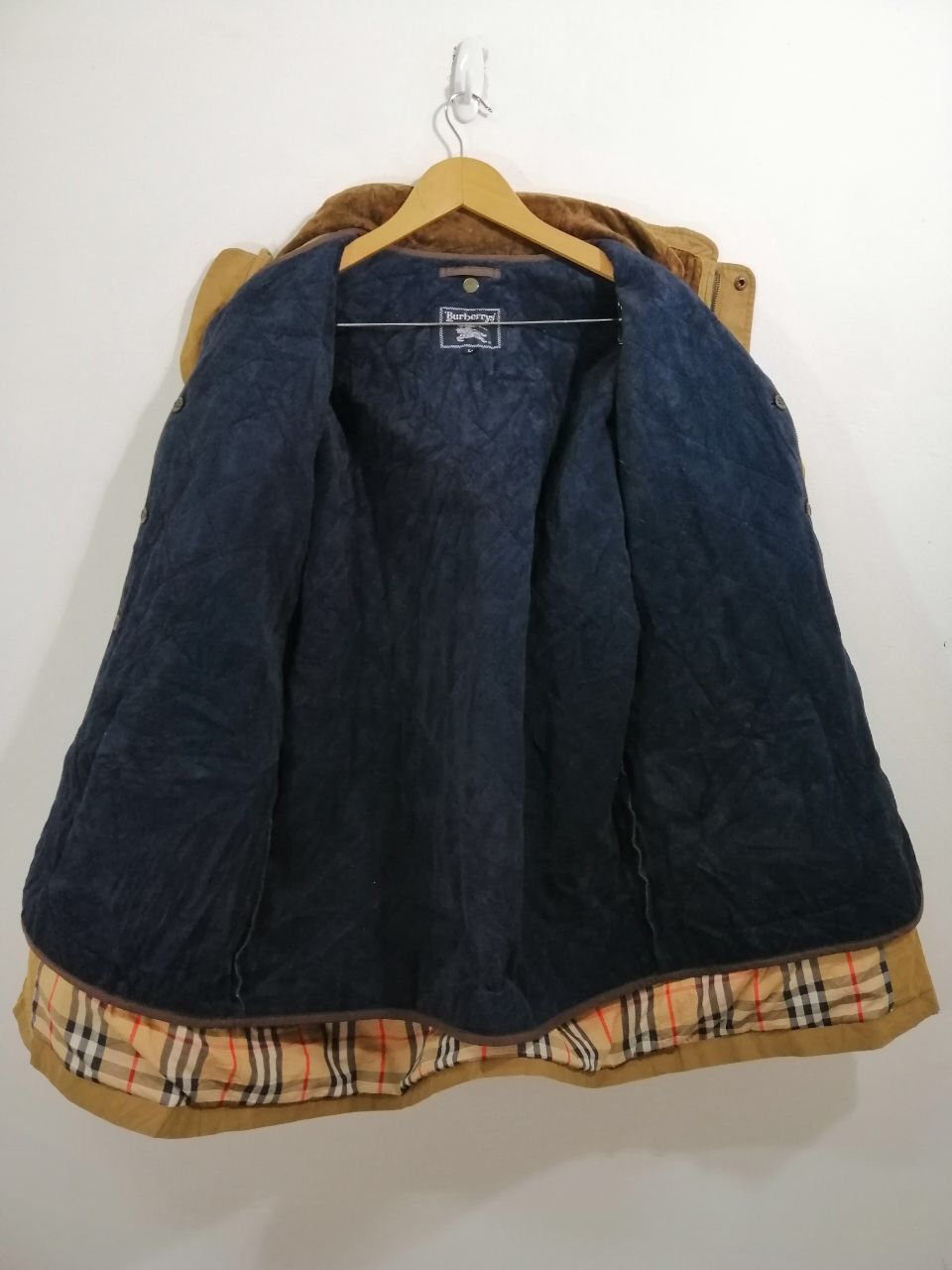 Burberry Vtg Burberry Parka Blanket inner Nova Check Four Pocket 18 Size US L / EU 52-54 / 3 - 4 Thumbnail