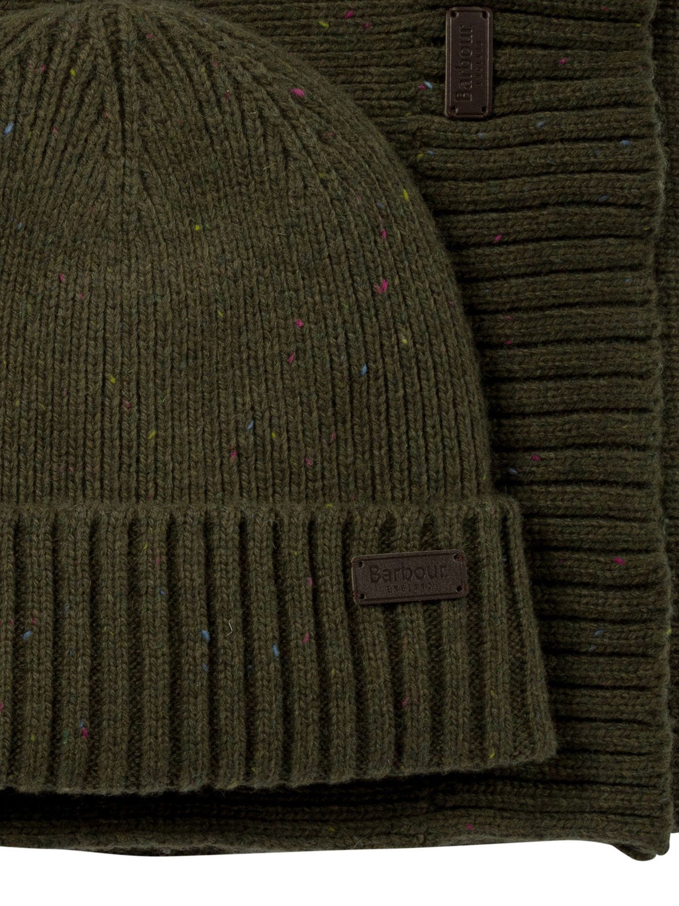 Barbour Carlton Fleck Cap And Scarf Set Size ONE SIZE - 2 Thumbnail