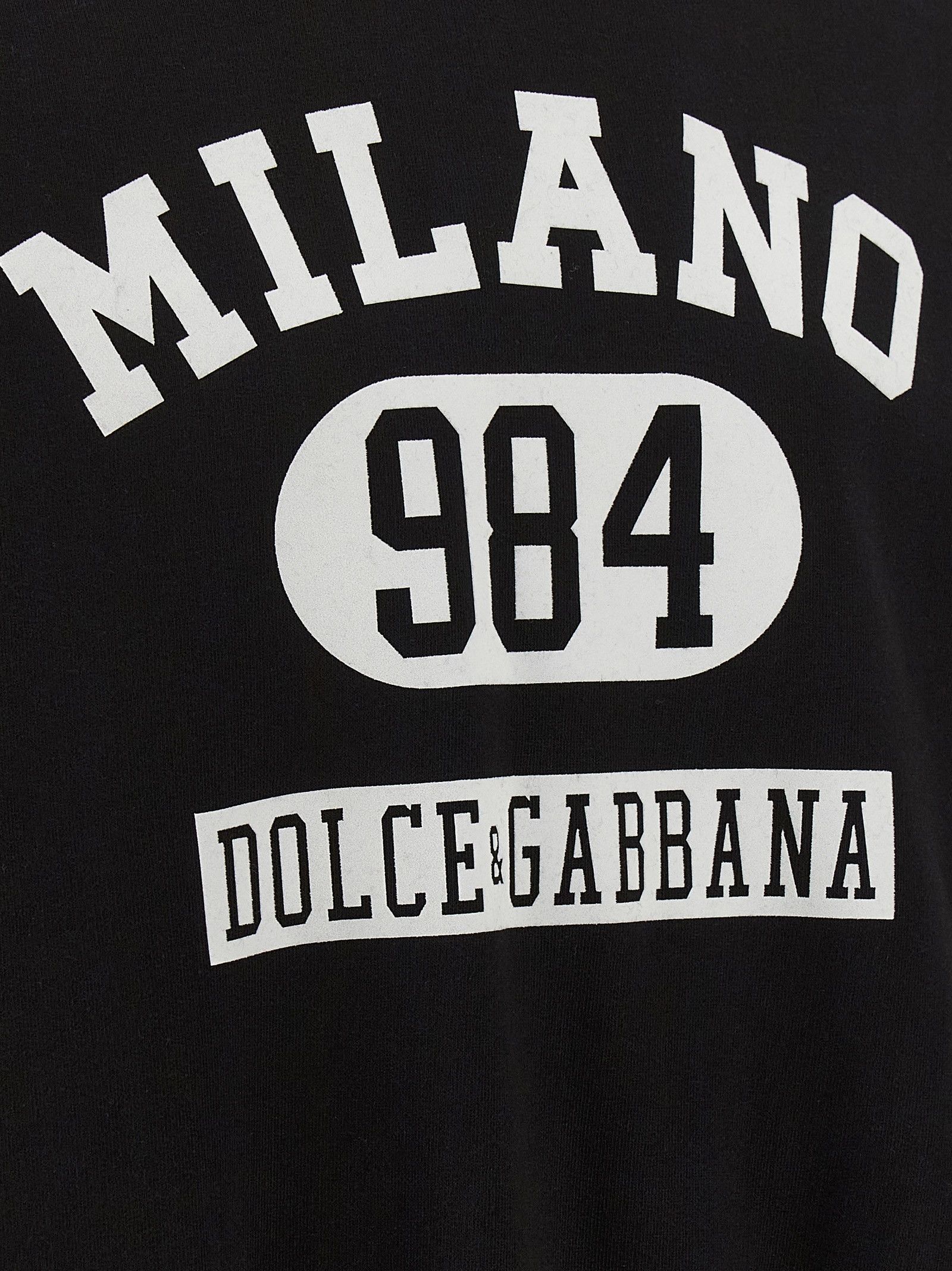 Dolce & Gabbana Flocked Print Hoodie Size US S / EU 44-46 / 1 - 4 Thumbnail