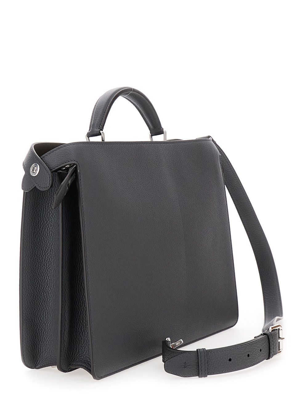 Fendi 'ISeeU Medium' Grey Handbag with Removable Internal Pocket in Leather Man Size ONE SIZE - 3 Thumbnail