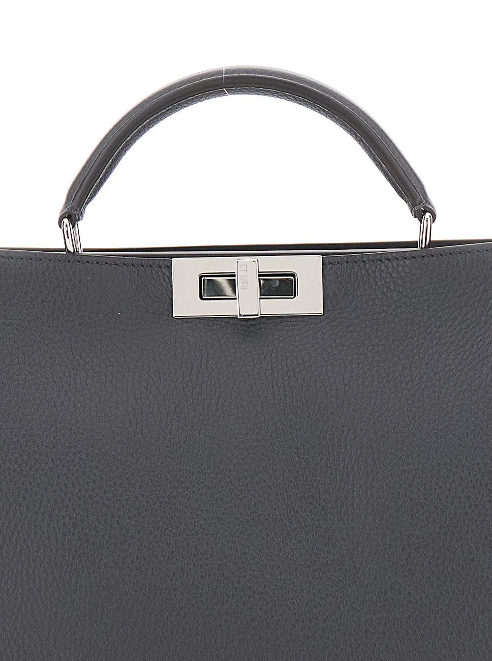 Fendi 'ISeeU Medium' Grey Handbag with Removable Internal Pocket in Leather Man Size ONE SIZE - 5 Thumbnail