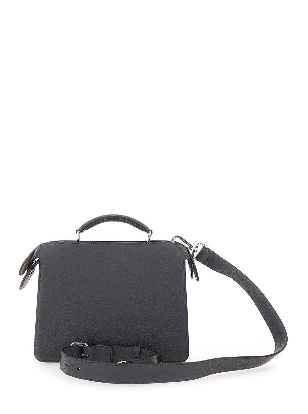 Fendi 'ISeeU Small' Grey Handbag with Removable Internal Pocket in Leather Man Size ONE SIZE - 4 Thumbnail