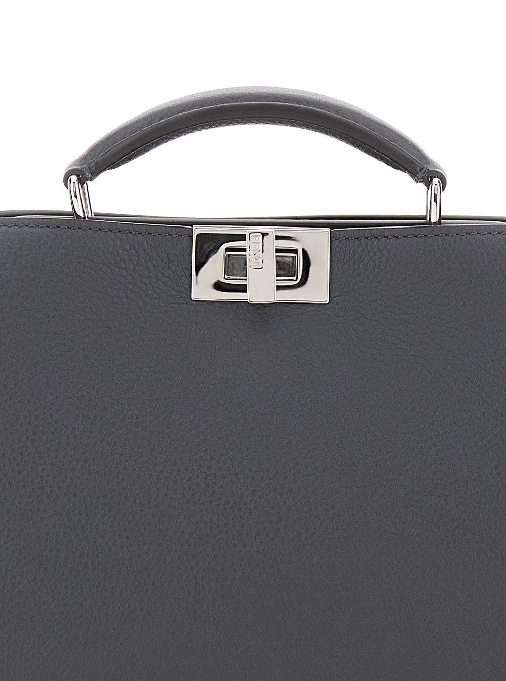 Fendi 'ISeeU Small' Grey Handbag with Removable Internal Pocket in Leather Man Size ONE SIZE - 5 Thumbnail