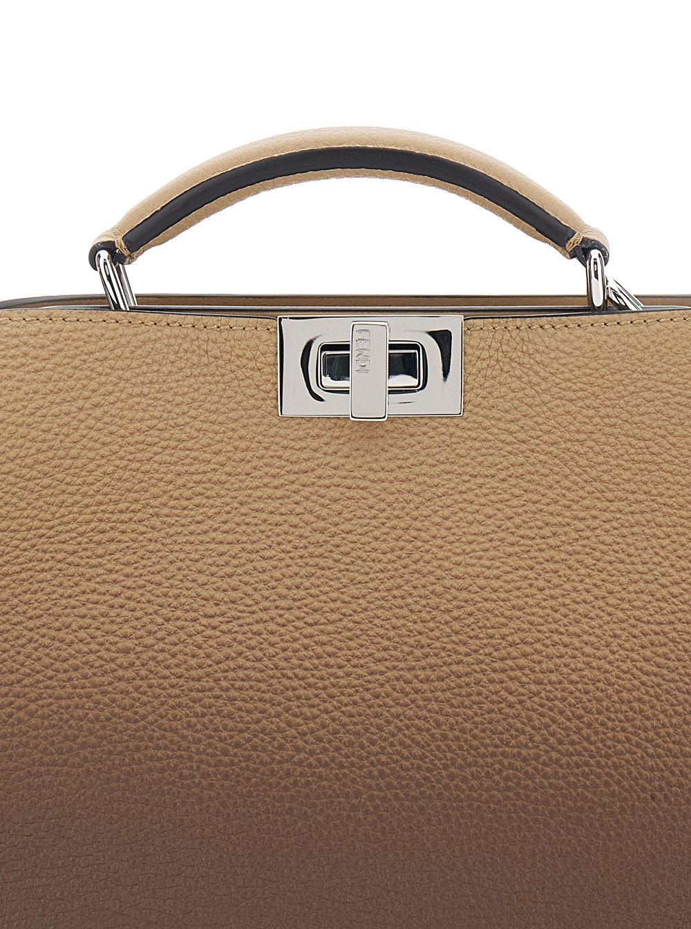 Fendi 'ISeeU Small' Beige Handbag with Removable Internal Pocket and Faded Effect in Leather Man Size ONE SIZE - 5 Thumbnail