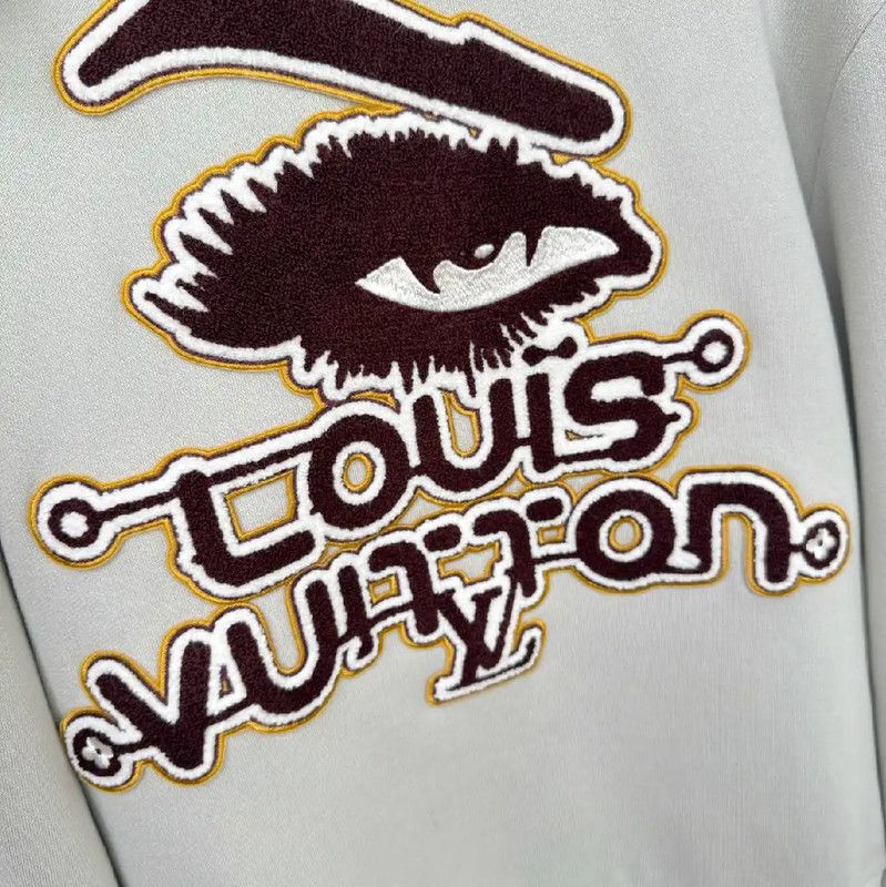 Louis Vuitton Gray Women's Sweatshirt Size M 0089
