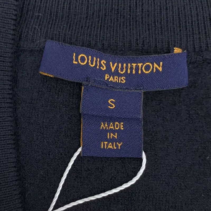 Louis Vuitton Louis Vuitton Blue Cotton Women's Jacket 0089 Size S / US 4 / IT 40 - 6 Thumbnail